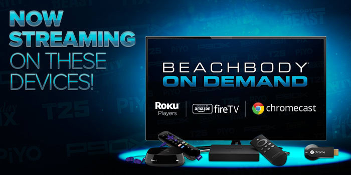 Connect To Beachbody On Demand Using Roku Players, Amazon Fire TV, Or Google Chromecast